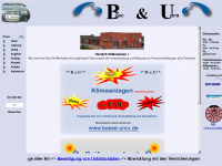 boese-unru.de Webseite Vorschau