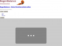 bogenbalance.de Webseite Vorschau