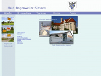 bogenweiler.de Webseite Vorschau