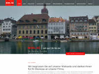 bohl.ch Webseite Vorschau