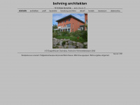 bohning-architekten.de Webseite Vorschau