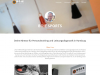 boie-sports.de Webseite Vorschau