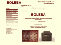 boleba.ch Webseite Vorschau