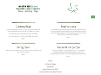 bolzli-gartenbau.ch Webseite Vorschau