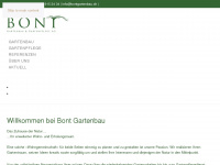 bontgartenbau.ch Webseite Vorschau