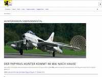 hunterverein.ch Webseite Vorschau
