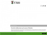 ststephan.ch Webseite Vorschau