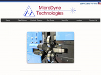 microdynetech.com Webseite Vorschau