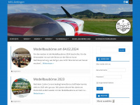 modellfluggruppe-dettingen.de Webseite Vorschau