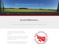msv-schwabmuenchen.de Webseite Vorschau