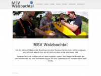 msv-walzbachtal.de Webseite Vorschau