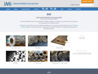 industrial-metals.com Webseite Vorschau