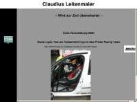 claudius.leitenmaier.com Webseite Vorschau