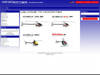minicopter.de Webseite Vorschau