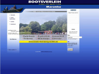 boote-rheinsberg-zechlin.de Webseite Vorschau