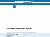 bootsfahrschule-bielersee.ch Webseite Vorschau