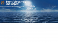 bootsfahrschule-rheinspitz.ch Webseite Vorschau