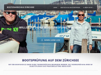 bootsfahrschule-zuerichsee.ch Webseite Vorschau