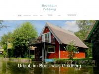 bootshaus-ferien.de Webseite Vorschau