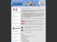 kemp-bv.nl Webseite Vorschau