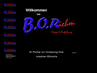 bor-design.de Webseite Vorschau