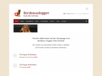 bordeauxdoggen.ch Webseite Vorschau
