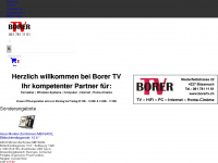 borertv.ch Webseite Vorschau