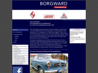 borgward-presseabteilung.de Webseite Vorschau