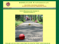 bosselclub.de Webseite Vorschau