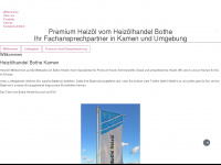 bothe-heizoel.de Webseite Vorschau