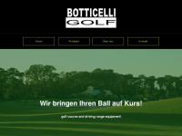 botticelligolf.de Webseite Vorschau