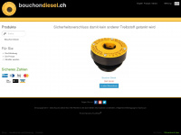 bouchondiesel.ch Webseite Vorschau