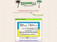 bougainvilla.de Webseite Vorschau
