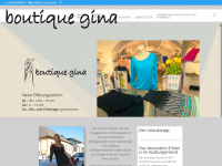 boutique-gina.at Webseite Vorschau