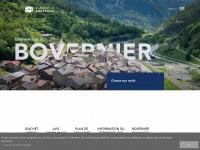 bovernier.ch Webseite Vorschau