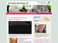 bowen-therapy.ch Webseite Vorschau