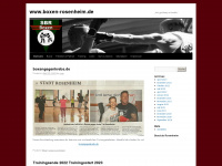 boxclub-rosenheim.de Webseite Vorschau