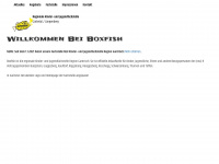 boxfish-ja.ch Webseite Vorschau