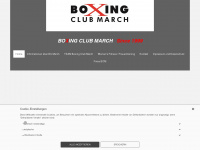 boxing-club.ch Webseite Vorschau