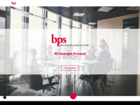 bps-personal.de Webseite Vorschau