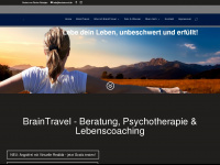 braintravel.de Webseite Vorschau