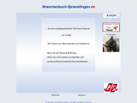 branchenbuch-sprendlingen.de Webseite Vorschau
