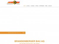 brandenbergerbau.ch Webseite Vorschau