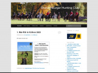 brandenburger-hunting-club.de Webseite Vorschau