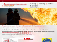 brandschutz-feuerwehrbedarf.de Webseite Vorschau