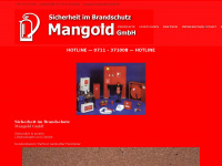 brandschutz-mangold.de Webseite Vorschau