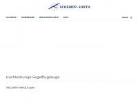 schempp-hirth.com Webseite Vorschau