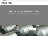straubmetal409.com Webseite Vorschau