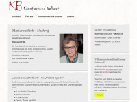 kuenstlerbund-velbert.de Webseite Vorschau