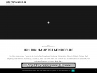 hauptstaender.de Webseite Vorschau